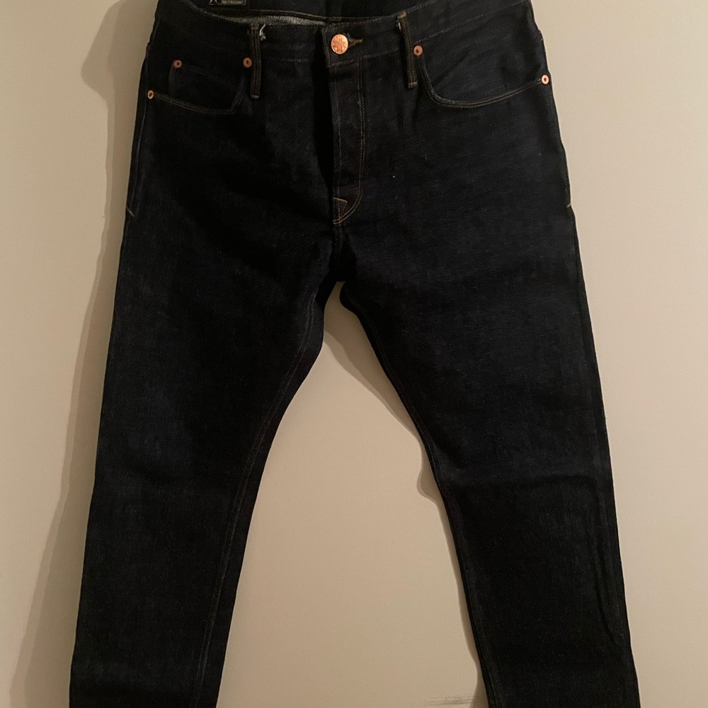 Freenote Cloth indigo jeans